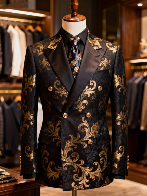 Men's luxury business suit jacket