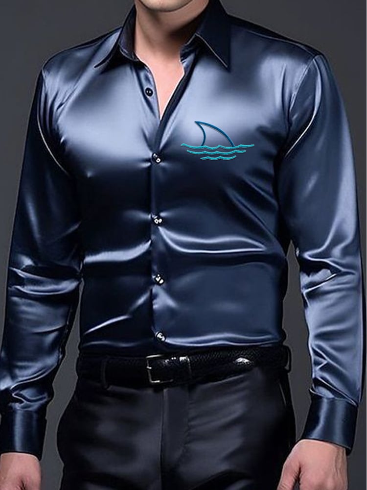 Men's Luxury Business Long Sleeve Shirt