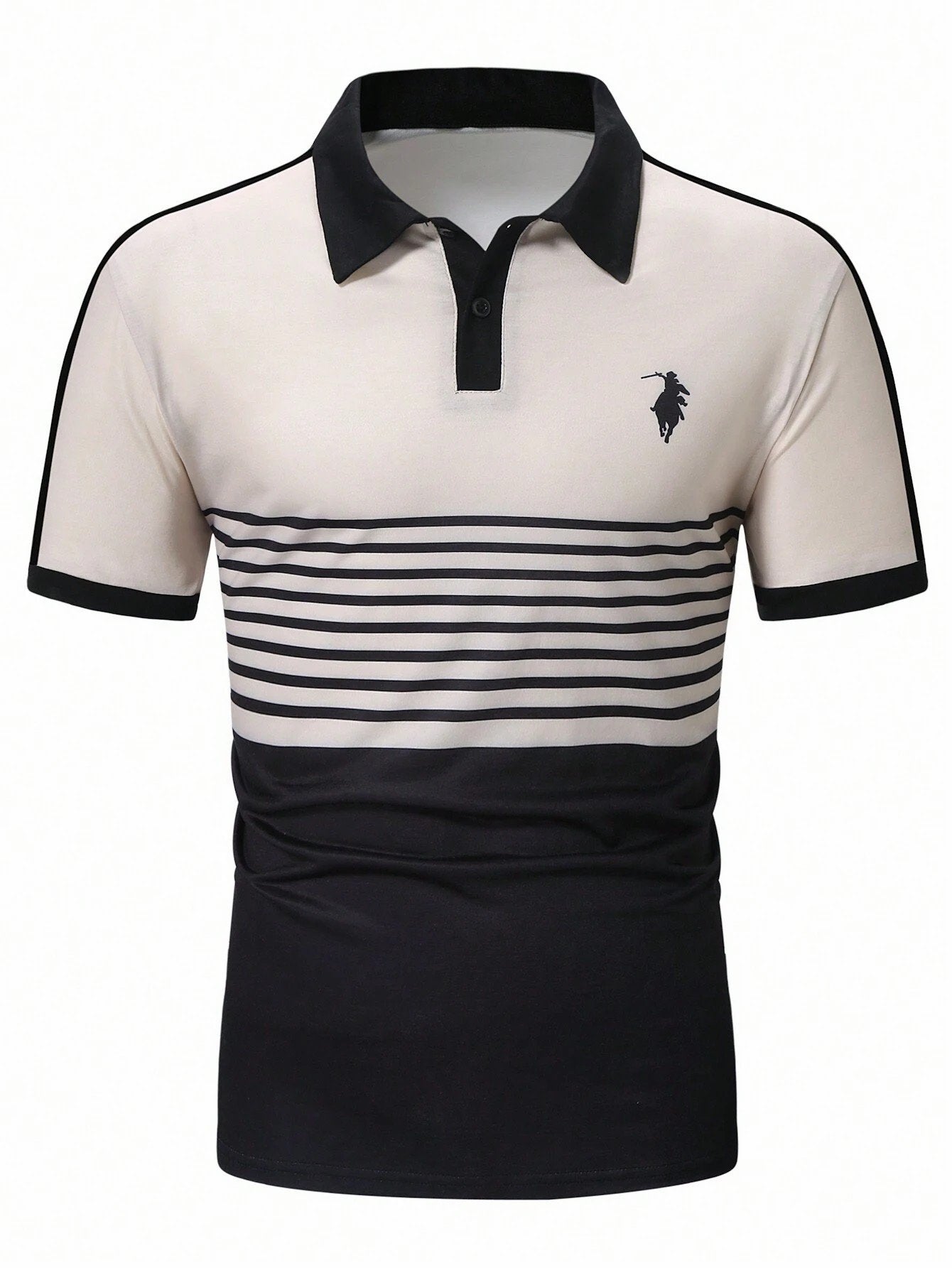 Men's Printed Casual POLO Shirt