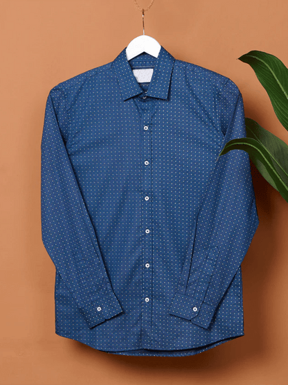 Men's Plaid Business Casual Shirt