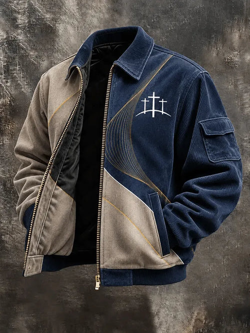 Men's Corduroy Casual Jacket