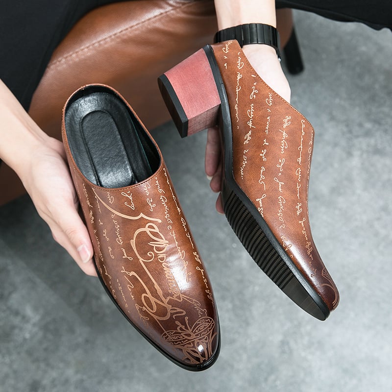 Men'S Casual British Trendy Leather Shoes