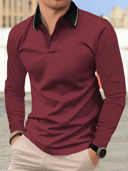 Men's Casual Business Fashion Polo Shirts