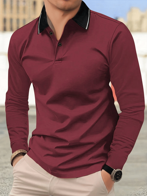 Men's Casual Business Fashion Polo Shirts