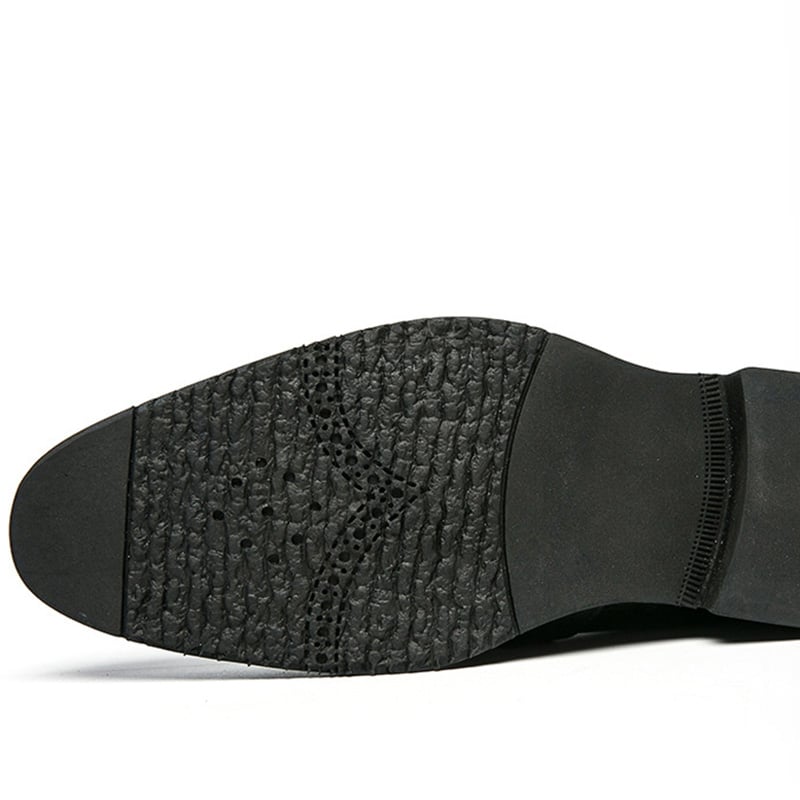 Retro Casual British Carved Tassel Leather Shoes