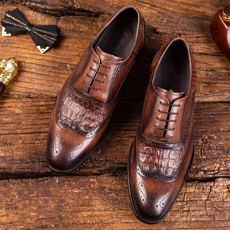 Men's Casual Pointed Toe Business Shoes
