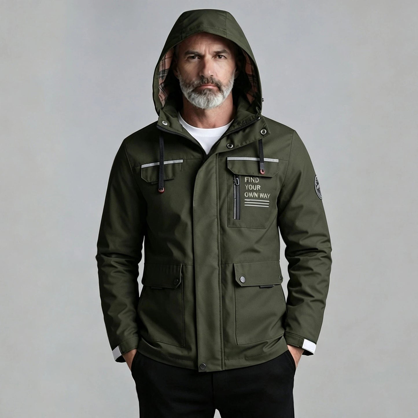 Men's Casual Parka Jackets