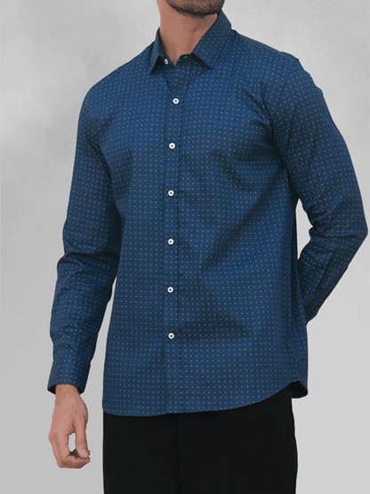 Men's Plaid Business Casual Shirt