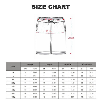 Men's Gold Crest Print T-Shirt & Shorts Set