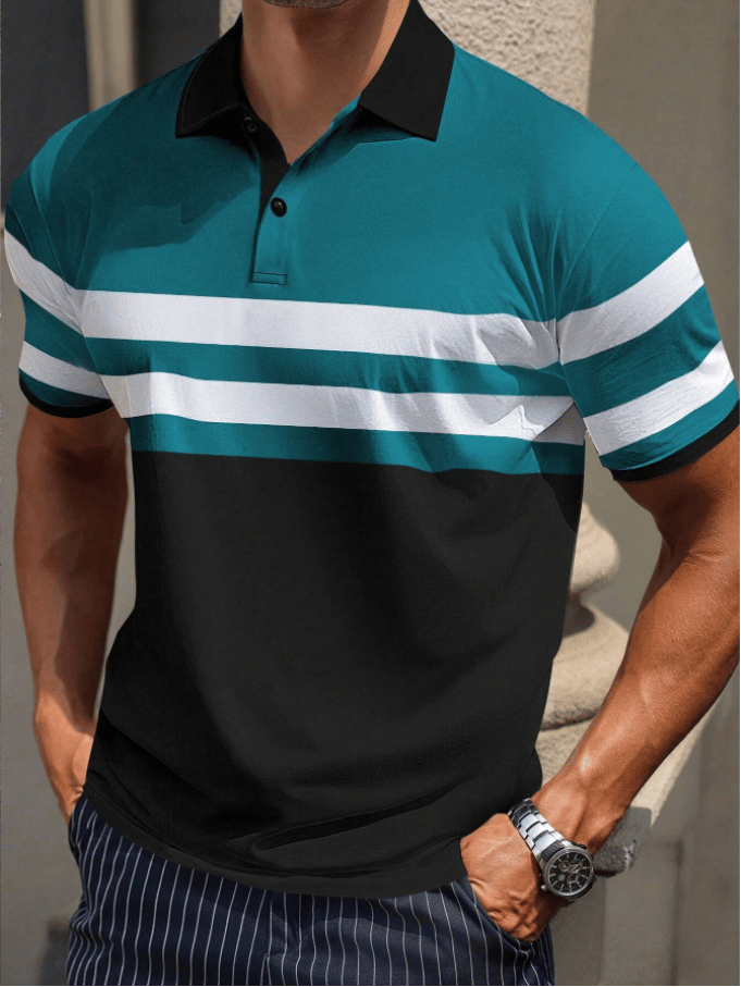 Men's Casual Business Fashion Polo Shirts