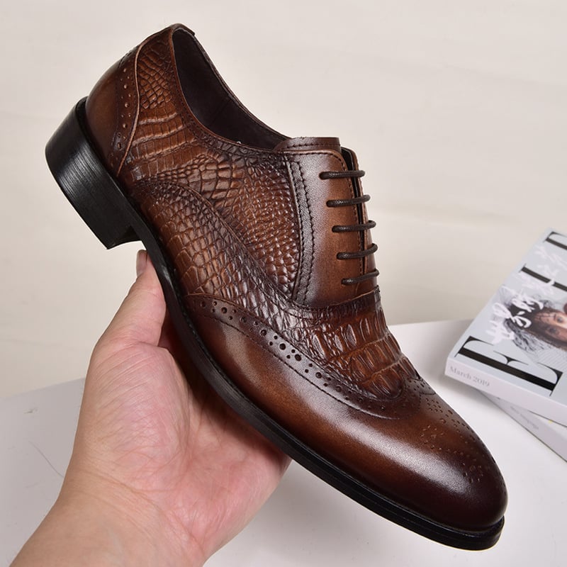 Men's Casual Pointed Toe Business Shoes