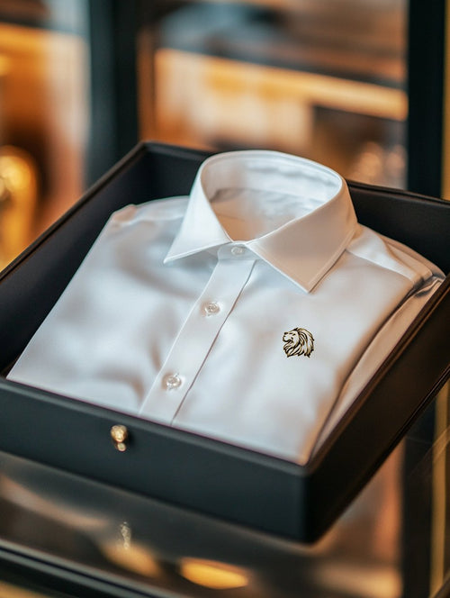 Men's Satin Luxe Long Sleeve Button Down Shirt