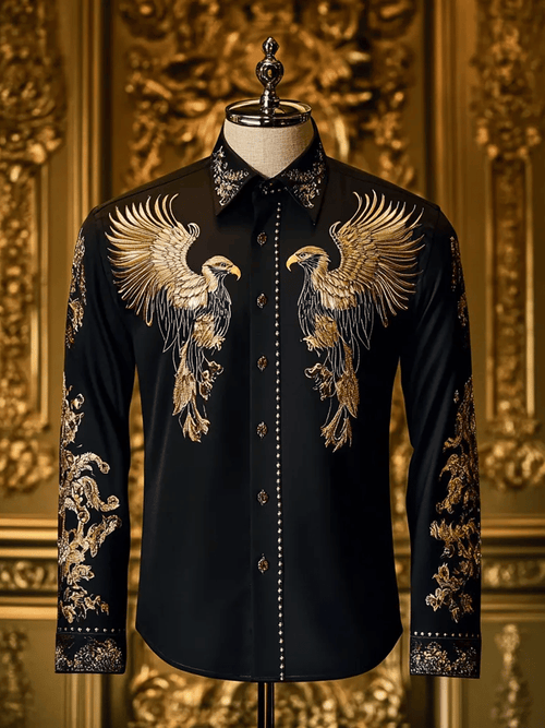 Men's Luxury Business Long Sleeve Shirt