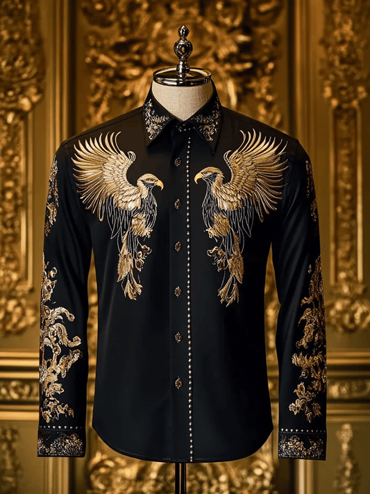 Men's Luxury Business Long Sleeve Shirt
