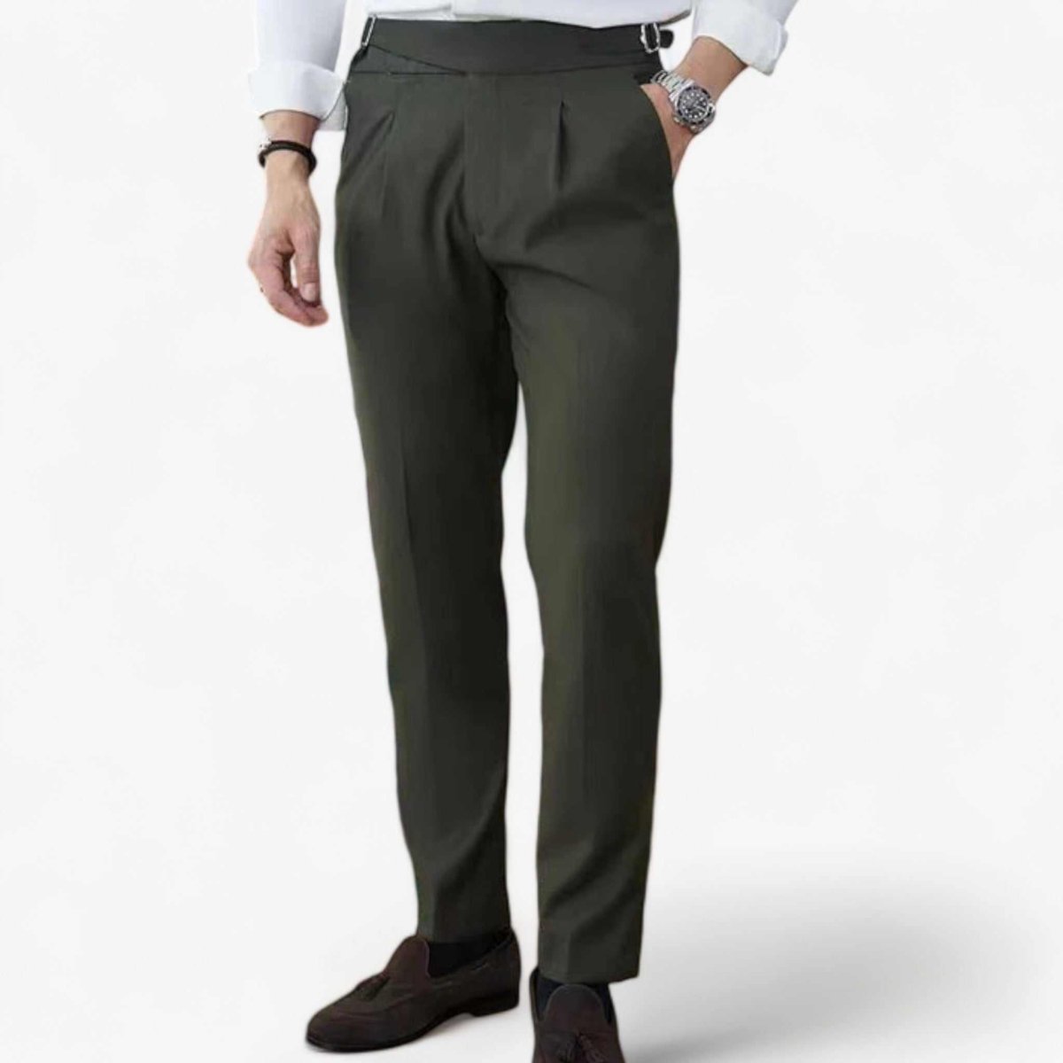 British suit elegant pants