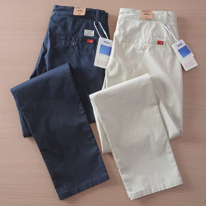 Business straight fit chino with 97% cotton