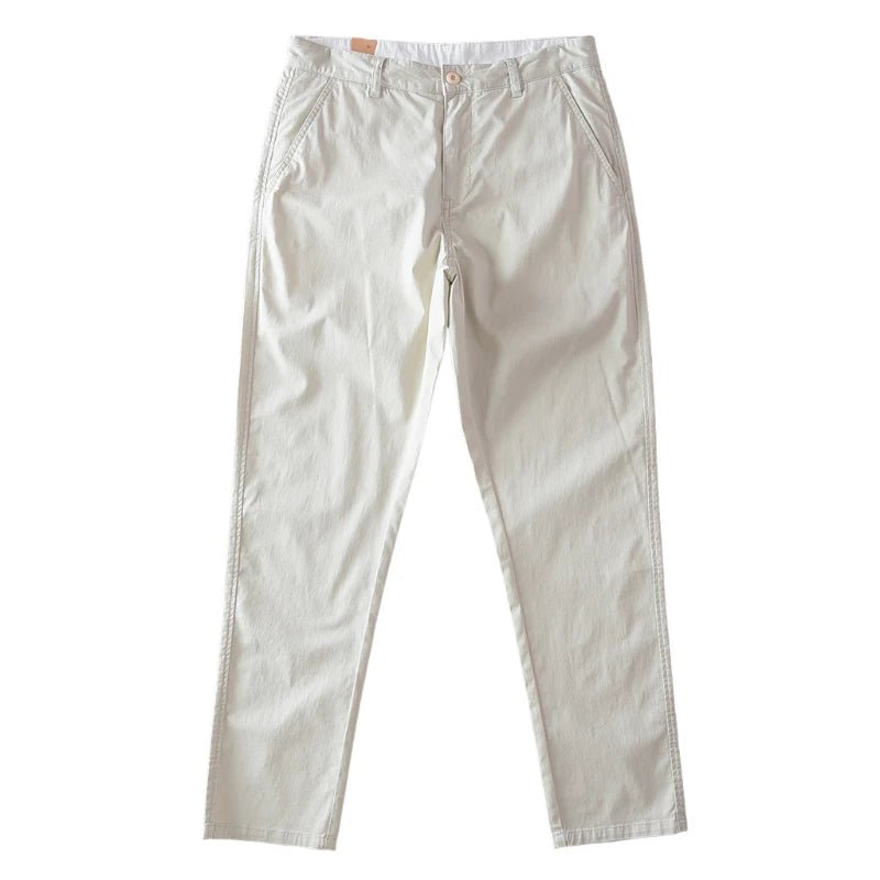 Business straight fit chino with 97% cotton