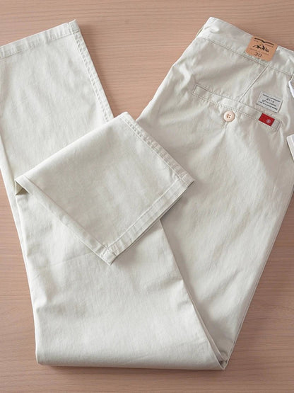 Business straight fit chino with 97% cotton