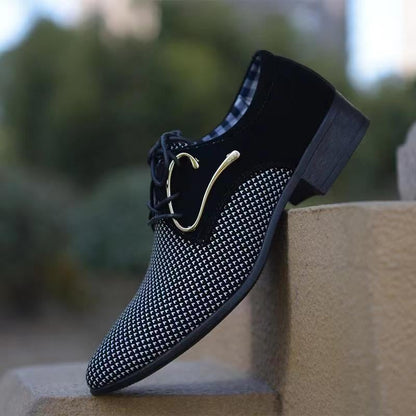 Men's Casual Pointed Toe Business Shoes