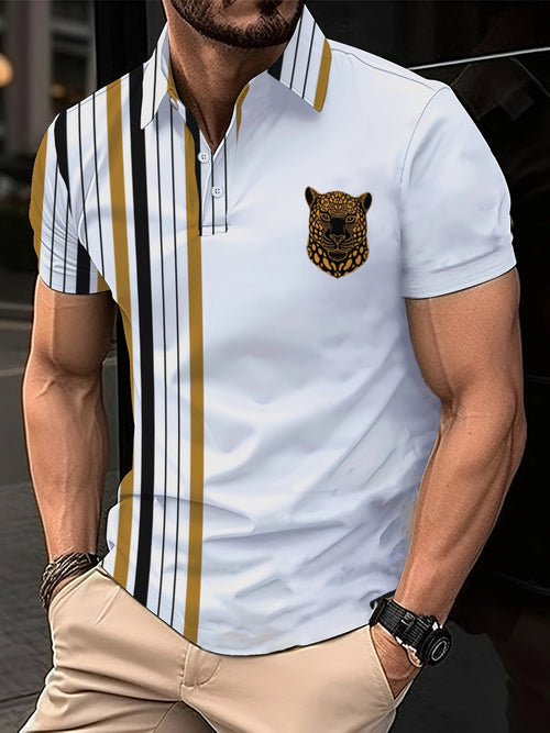 Casual Men's Button Polo