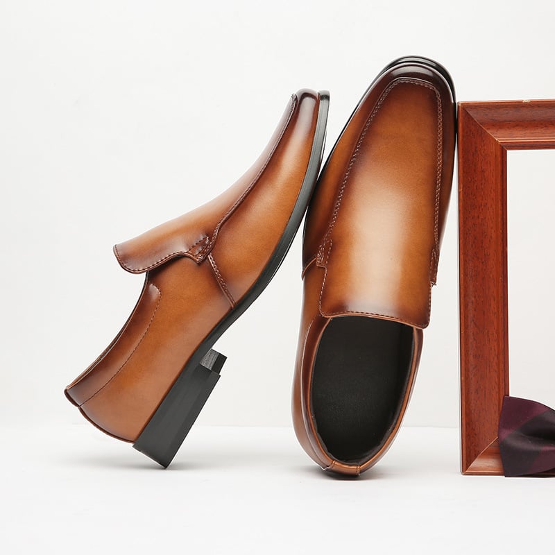 Business Formal Leather Shoes Versatile Loafers