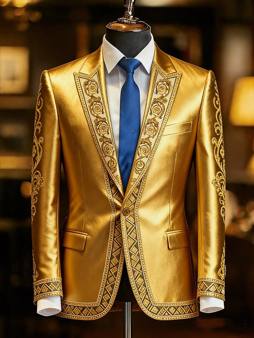 Men's Business Casual Suit Jacket