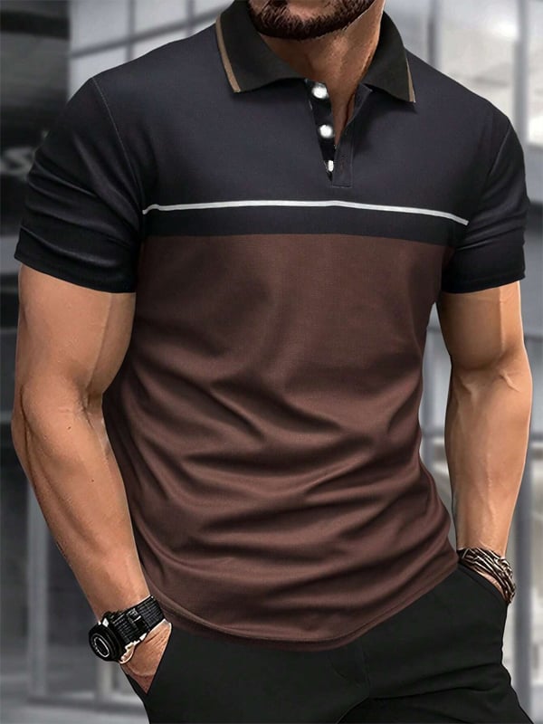 Men's Casual Business Fashion Polo Shirts