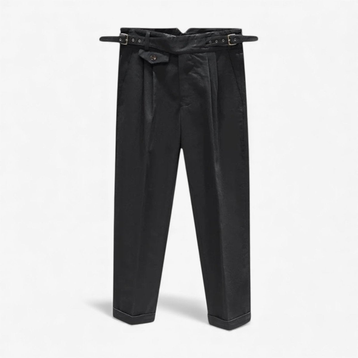 Casual italian cotton trousers four season