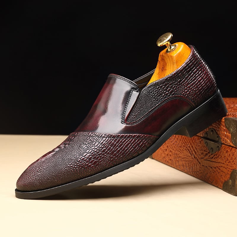 Classical Formal Style Casual Leather Men's Dress Shoes
