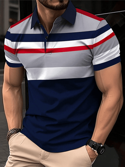 Men's Casual Business Fashion Polo Shirts