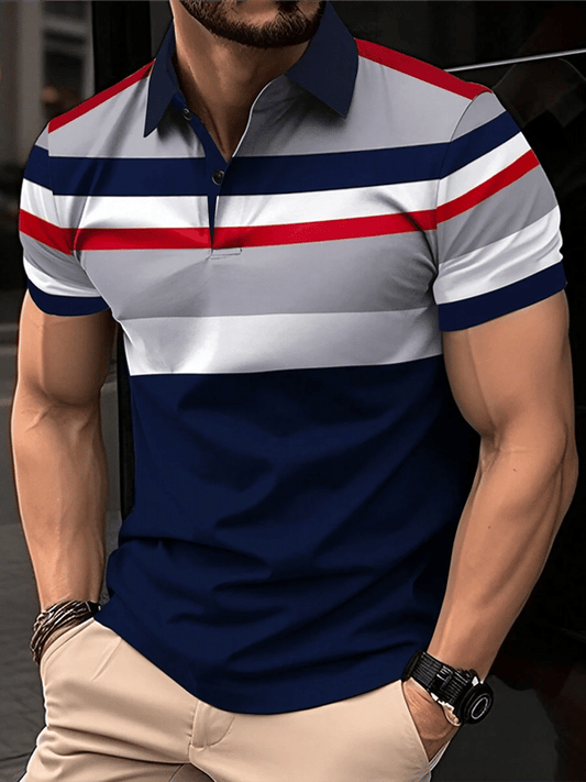 Men's Casual Business Fashion Polo Shirts