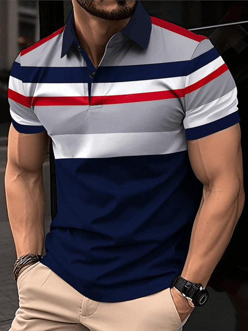 Men's Casual Business Fashion Polo Shirts