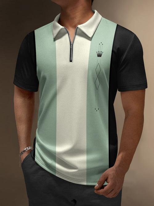 Men's Casual Color Polo Shirt