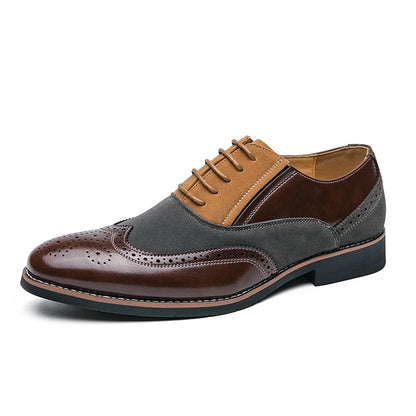 Lace-up Handmade Mens Formal Shoes Size 38-48