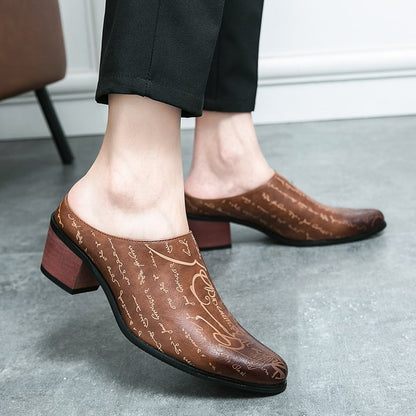 Men'S Casual British Trendy Leather Shoes