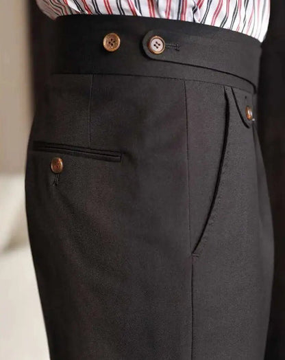 Classic office gentleman trousers