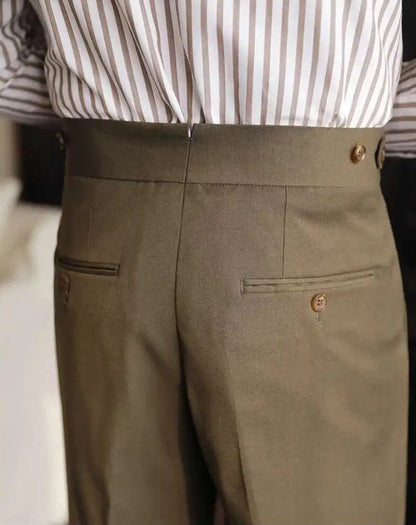 Classic office gentleman trousers