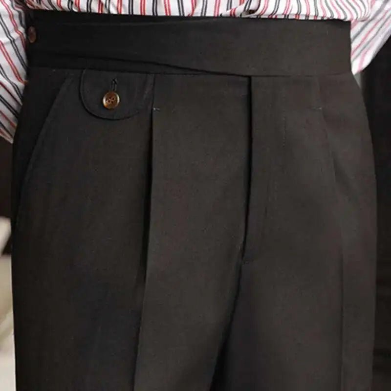 Classic office gentleman trousers