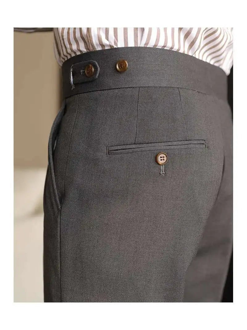 Classic office gentleman trousers