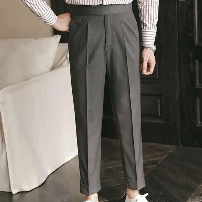 Classic office gentleman trousers