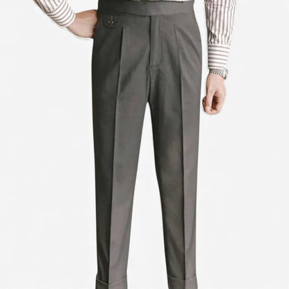Classic office gentleman trousers