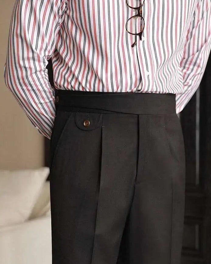 Classic office gentleman trousers
