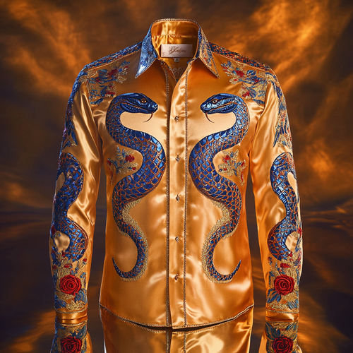 Classic Style wrinkle-resistant formal casual long sleeve shirt