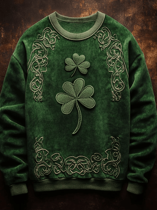 Men's Vintage St. Patrick Printed Sweatshirt