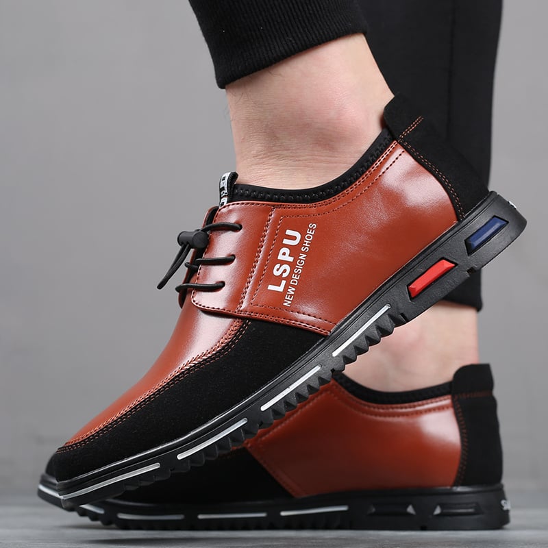 Business Casual Simple Fashion Men'S Leather Shoes