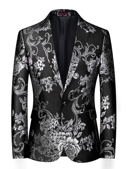 Men's Business Casual Gilded Suit Jacket