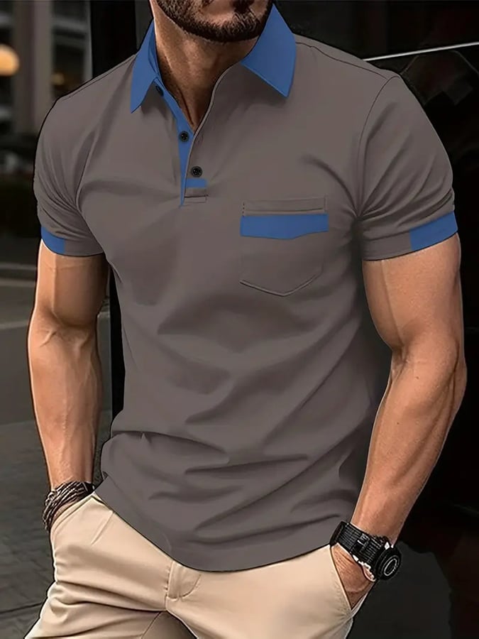 Men's Fashion Casual Polo Shirt
