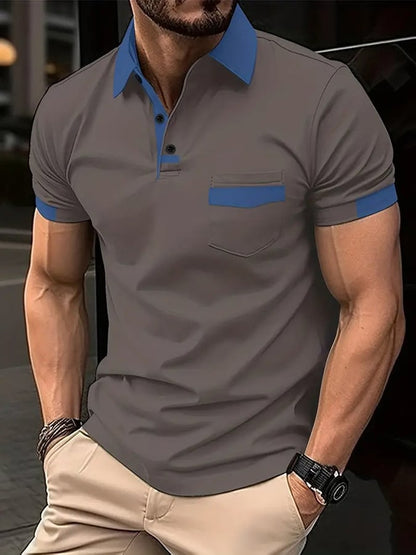 Men's Fashion Casual Polo Shirt