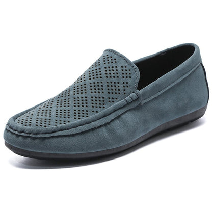 Breathable Hollowed Out Casual Trend Hooded Lefu Shoes