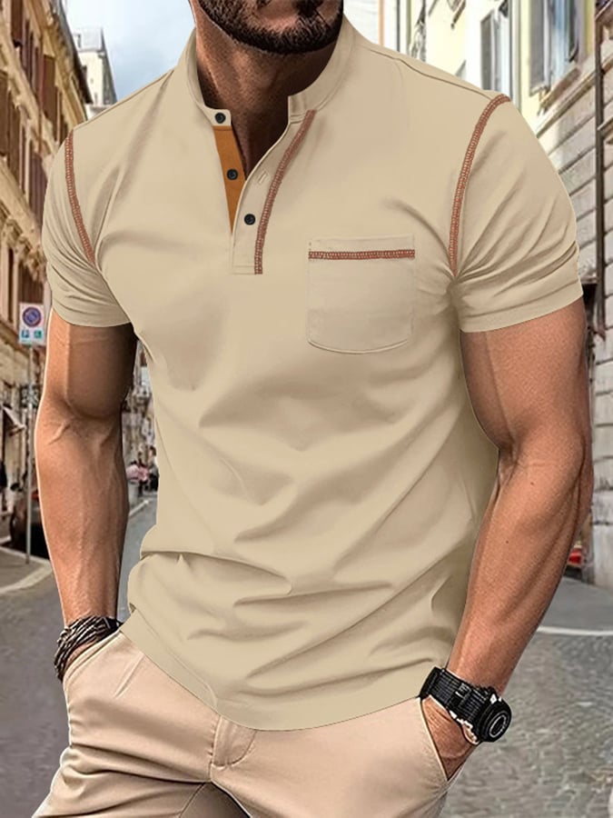 Men's Fashion Casual Polo Shirt